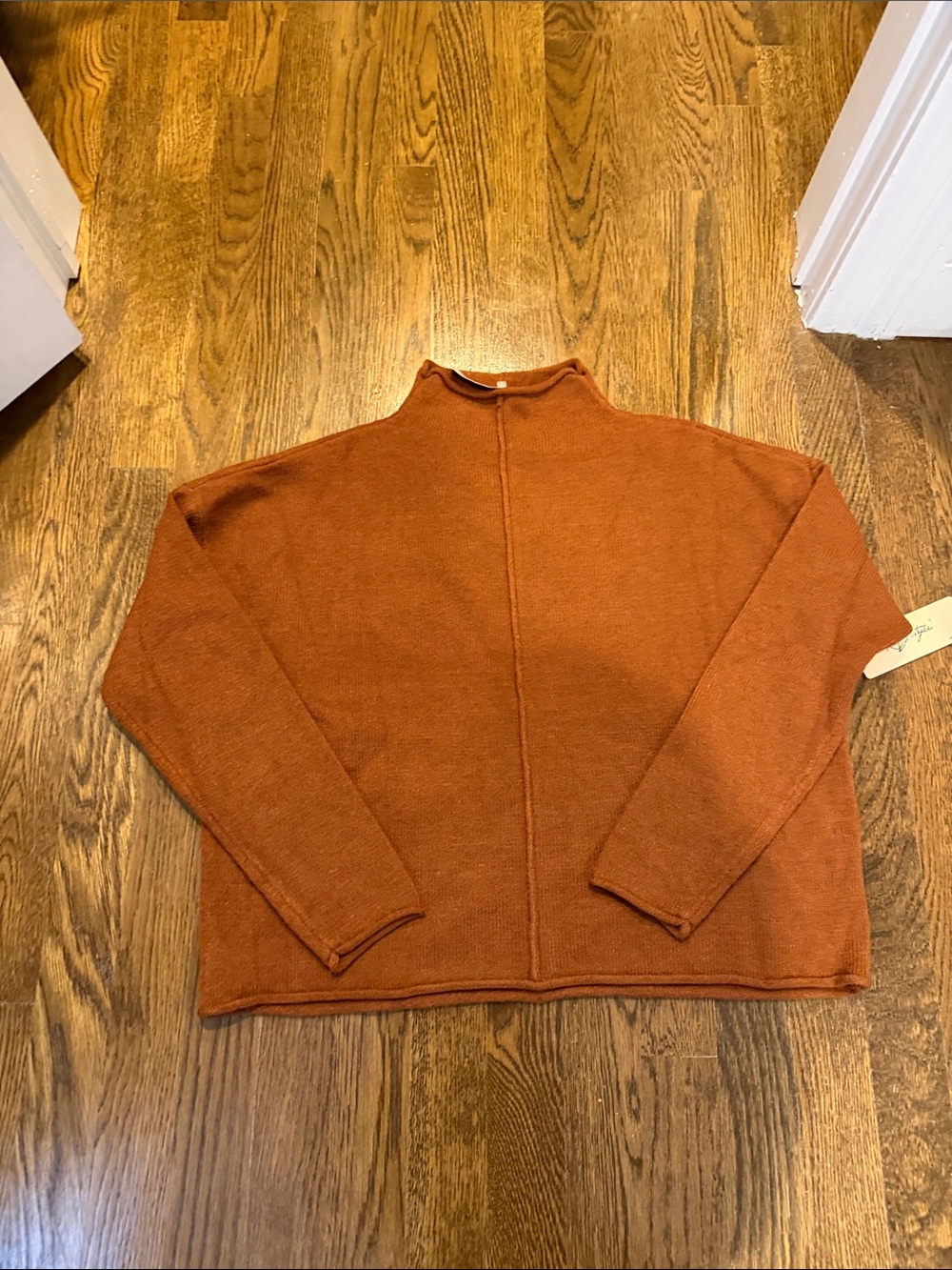 Mock neck sweater